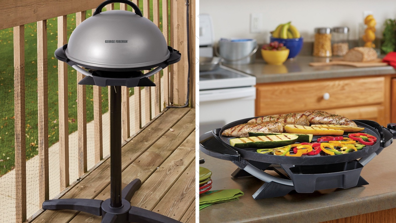 George Foreman Indoor/Outdoor Electric Grill, $85 after 15% coupon.
